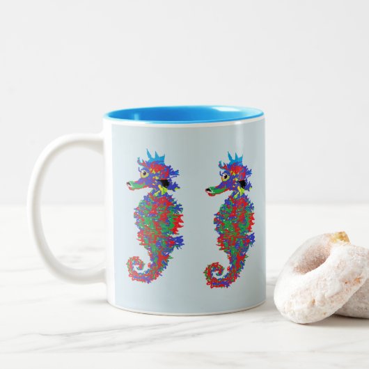 Mug / Seahorse (Avec donut)