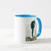 Mug SeaHorse et SeaUrchins 2 (Devant droit)