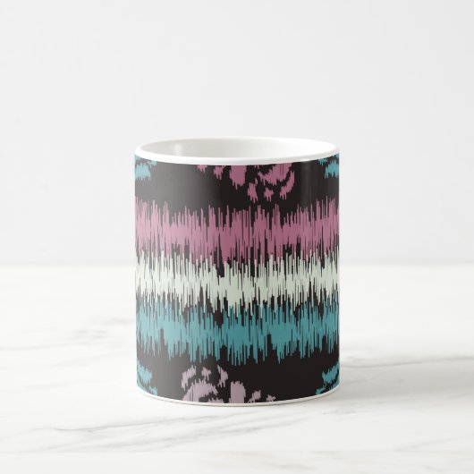 Mug Seamless abstract ikat pattern with the image of f (Centre)