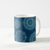 Mug Seamless pattern with laced snowflakespattern,arab (Devant droit)