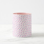 Mug Seamless Strawberry Pattern – Pastel Pink Cute  (Centre)