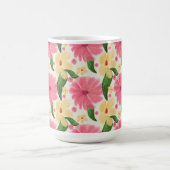 Mug Seamless tropical floral pattern  (Centre)