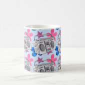 Mug Seamless watercolor pattern in 90s style (Centre)