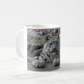 Mug Séance de CUB de léopard de neige (Devant gauche)