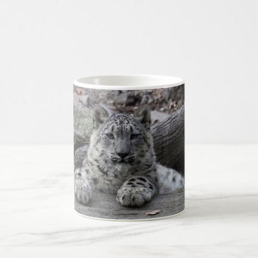 Mug Séance de CUB de léopard de neige (Centre)