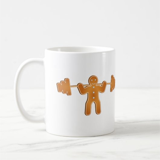 Mug Séance d'entraînement de pain d'épice (Gauche)