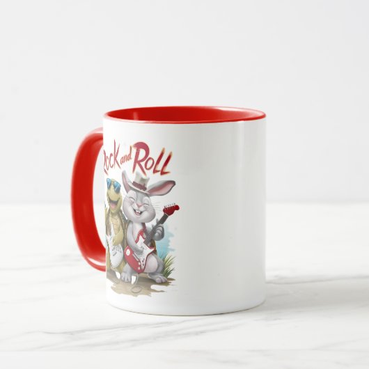 Mug Séance Rock And Roll Rabin and Tortoise Jam (Devant gauche)
