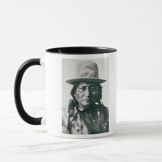 Mug Séance Taureau (1831-1890) (photo de b/w) (Gauche)