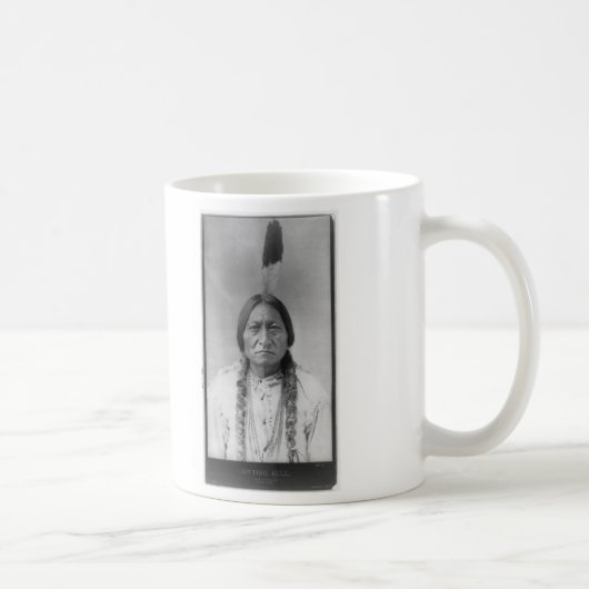 Mug Séance Taureau en chef indienne de Lakota (Droite)