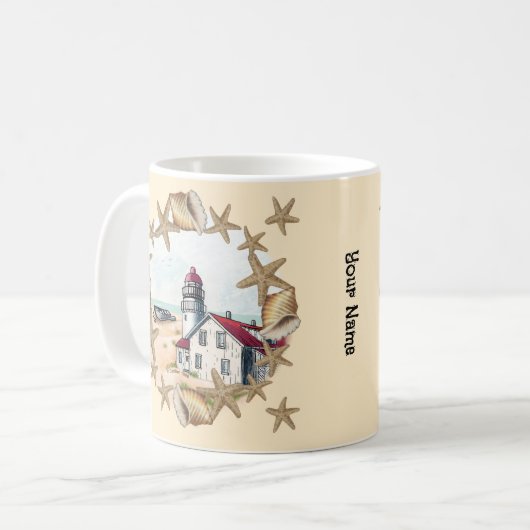 Mug Seashell Lighthouse (Devant gauche)