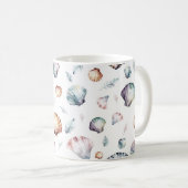Mug Seashell Ocean Beach Sea Shell Design 358 (Devant droit)