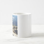 Mug Seashore Photo Beside the Still Waters Bible Verse (Centre)