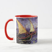 Mug Seasons à Saintes Maries par Vincent van Gogh (Gauche)