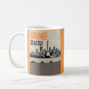 Mug Seattle Grunge 1991 Music Vibe