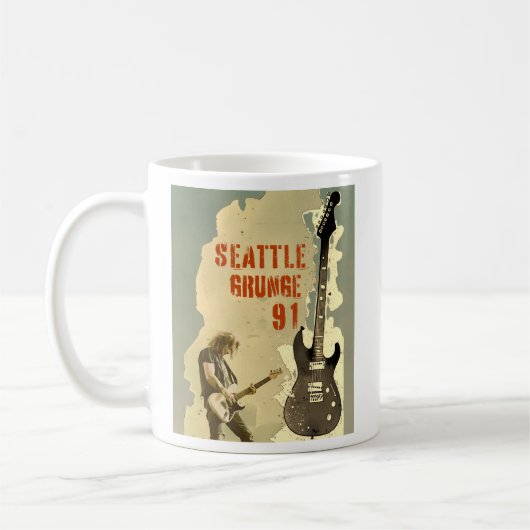 Mug Seattle Grunge Music 1991 (Gauche)