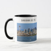 Mug Seattle, Puget Sound, Mt Rainier, Port de Seattle (Gauche)