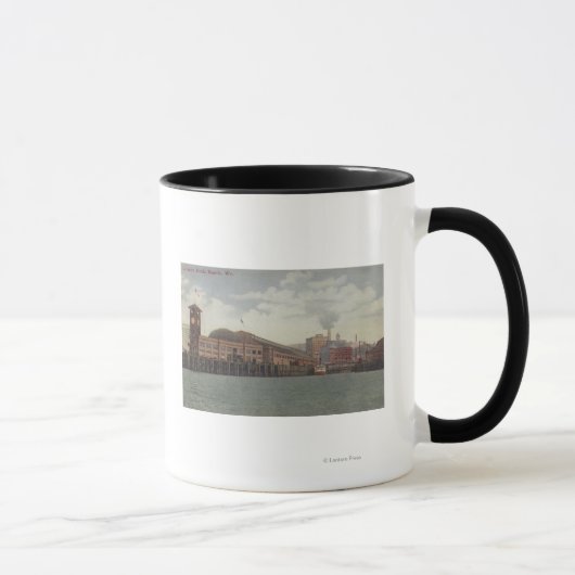 Mug Seattle, quai WAColeman sur le front de mer de Sea (Droite)