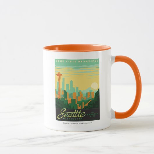 Mug Seattle, WA (Droite)