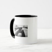 Mug Seattle, WA - Lake Washington Ship Canal (Devant gauche)