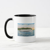 Mug Seattle, WA - Vue du ferry de Kalakala sur Puget (Gauche)