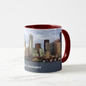 Mug Seattle, Washington (Devant droit)