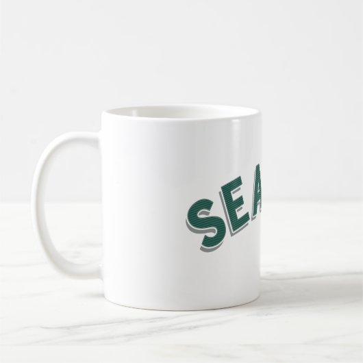 Mug Seattle, Washington Arch Vintage (Gauche)