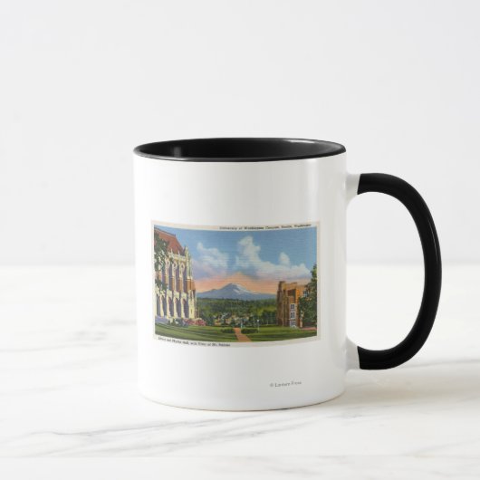 Mug Seattle, Washington - Université de Washington (Droite)