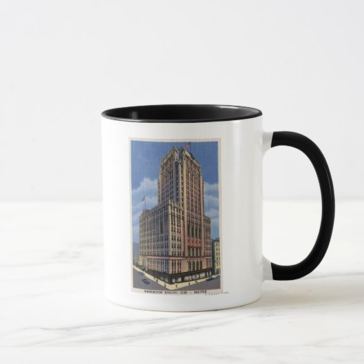 Mug Seattle, Washington - Vue de Washington (Droite)
