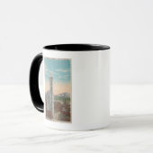 Mug Seattle, WASmith Tower View & Mt Rainier (Devant gauche)
