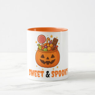 Mug Seau citrouille plein de sucré - Halloween