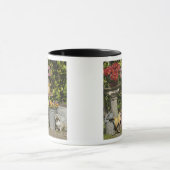 Mug seaux, chaussures et fleurs, Zaanse Schans, (Centre)