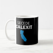 Mug Secede Calexit T Shirt (T-shirt politique) (Gauche)