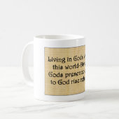 Mug 'S'échapper à Dieu' (Devant gauche)