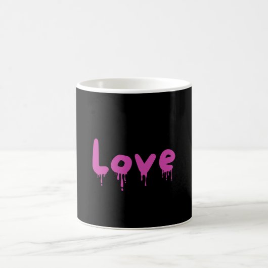 Mug séché amour rose (Centre)