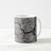 Mug Sècheresse gris sol aride (Devant droit)