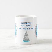Mug Second de bord de voilier (Centre)