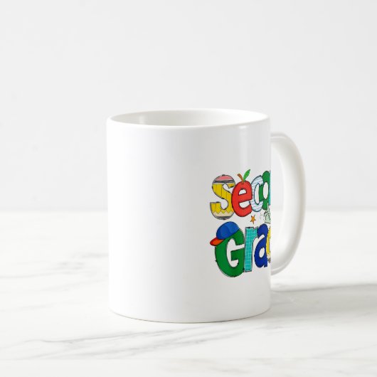 Mug Second Grade Student School Clroom Learning Educat (Devant droit)