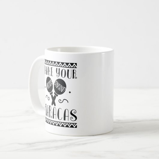 Mug Secouer vos Maracas (Devant gauche)