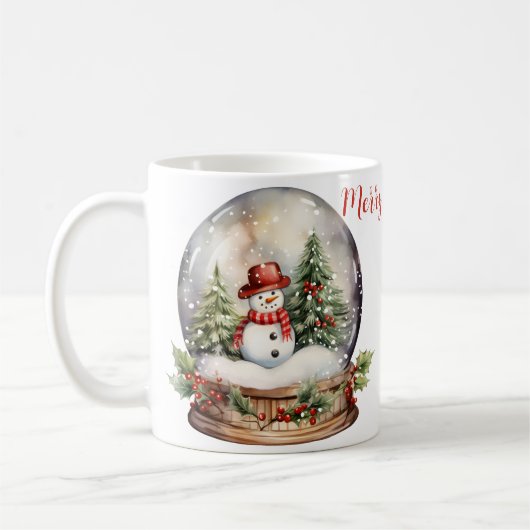 Mug 🎄 secouez la magie de Noël ⛄ (Gauche)