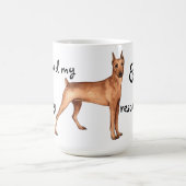 Mug Secourir allemand Pinscher (Centre)