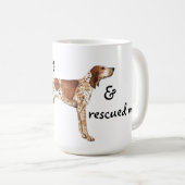 Mug Secourir American English Coonhound (Devant droit)