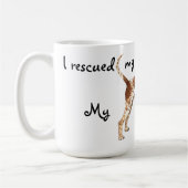 Mug Secourir American English Coonhound (Gauche)