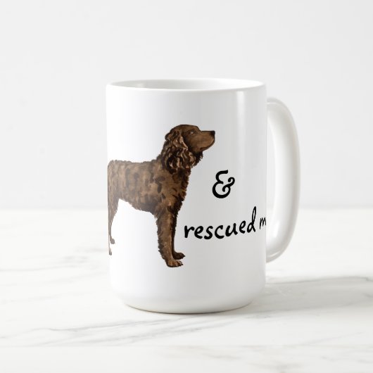 Mug Secourir American Water Spaniel (Devant droit)