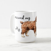 Mug Secourir Chien à eau espagnol (Devant gauche)