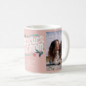 Mug Secourir Chien Maman Empreinte de patte Photo Coll (Devant droit)