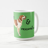 Mug Secourir la Bretagne (Devant droit)