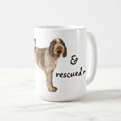 Mug Secourir la spinone (Devant droit)