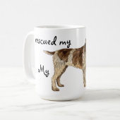 Mug Secourir la spinone (Devant gauche)