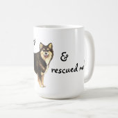 Mug Secourir Lapphund finlandais (Devant droit)