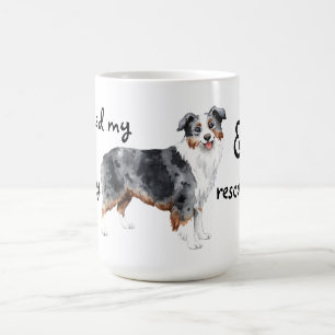 Mug Secourir le berger américain miniature